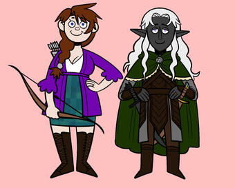 Fanart of characters from R. A. Salvatore's Legend Of Drizzt Novels - May 2024