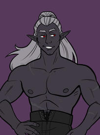 Fanart of a character from R. A. Salvatore's Legend Of Drizzt Novels - December 2023