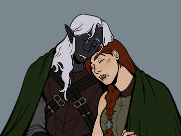 Fanart of characters from R. A. Salvatore's Legend Of Drizzt Novels - January 2024